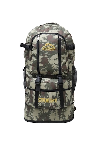Bvlx Montana Körüklü Dağcı Sırt Çantası Su Geçirmez 65lt Kamuflaj Çok Renkli
