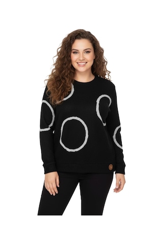 Linsolita Kadın Sıfıryaka Sweatshirt Bgl-st05115 Antrasit