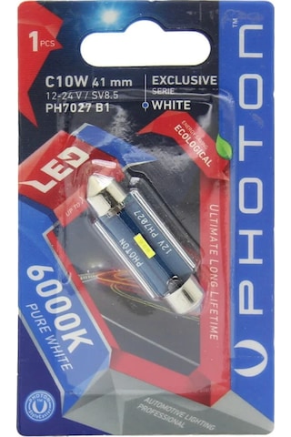 C10w 41mm Sofit Led Tekli Blister 1 Adet Ph7027 B1