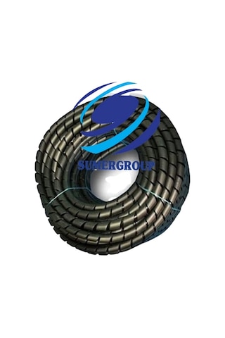 Sumergroup Kablo Toplayıcı Spiral 20mm Siyah 50metre