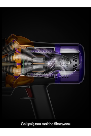 Dyson V12 Detect Slim Absolute 545 W Akülü Elektrikli Süpürge