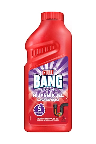 Cillit Bang Turbo Lavabo Açıcı 500 Ml