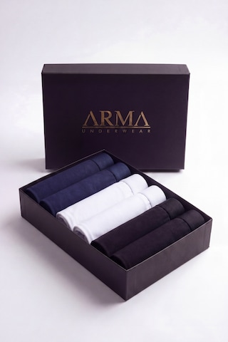 Arma Yıldız Erkek Premium Bambu Renkli Boxer 6'lı Hediye Kutulu Damat Bohçası Ve Çeyiz Seti 2 Siyah 2 Beyaz 2 Laci