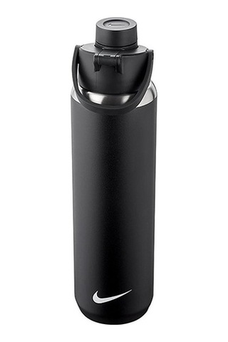 Nike N1003311-091 Recharge Chug Paslanmaz Çelik Suluk 700 Ml Siyah