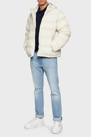 Calvin Klein Erkek Mont Lv04rd528g 67u Beyaz Beyaz