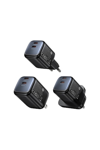 Unitek Zeno 45W GaN Şarj Cihazı (P1129ABK01-EU)