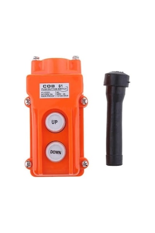 Cob-61 Mekanik Kilitli Tek Hızlı Vinç Kumanda Butonu