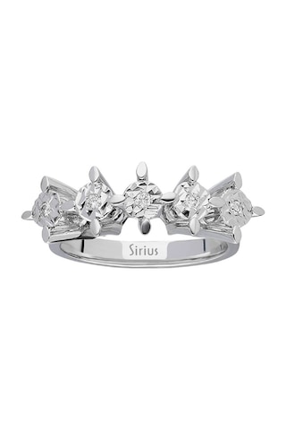 Sirius 1,25 Karat Görünümlü Pırlanta Beştaş Yüzük 0823R0123