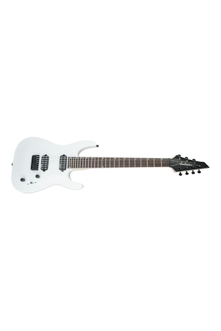 Jackson 2910113576 Js Series Dinky Arch Top Js32-7 Dka Ht 7 Telli Elektro Gitar Snow White Amaranth Klavye, 26.5 İnç Skala Ve Sabit Köprü