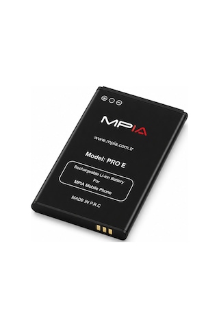 Mpıa Pro E Tuşlu Cep Telefonu Bataryası 1000mah Pil