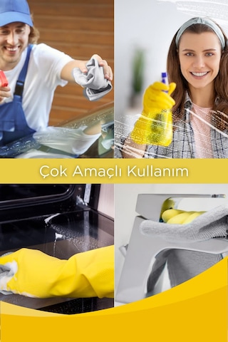 Grimorlife 1 Adet 20'li Rulo %100 Mikrofiber Kopar Kullan Çok Amaçlı Temizlik Bezi - Ekonomik Ve Pratik Hijyen