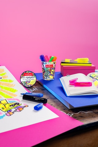 Faber-Castell Textliner Ice Cream, Neon 10'lu