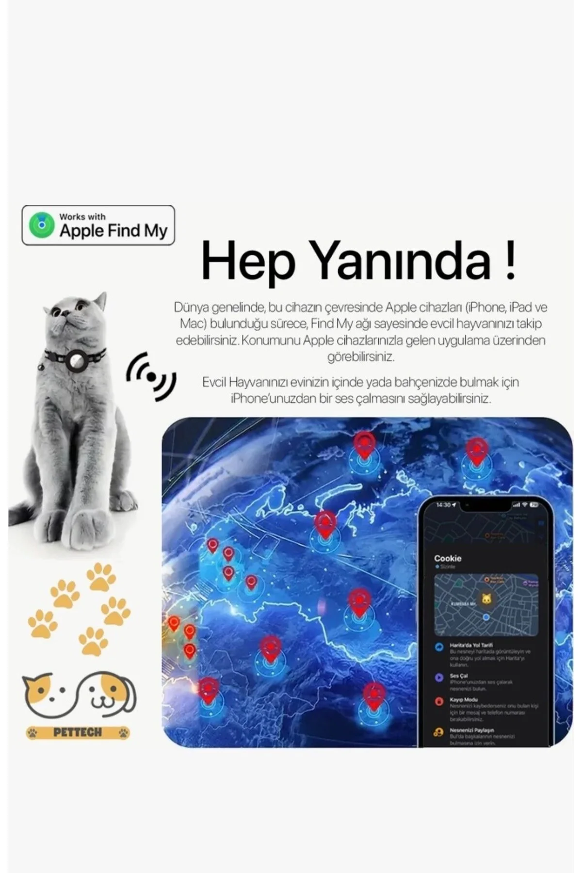 Android,ios Uyumlu Kedi Akıllı Diğer