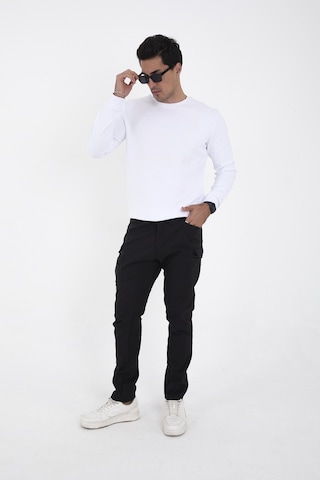 Camp Scoutland Camp592 Outdoor Softshell Su Ve Rüzgara Dayanıklı içi Polarlı Kışlık Erkek Siyah Taktik Pantolon Siyah