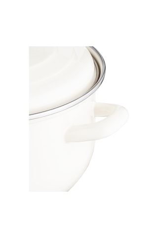 Madame Coco Salentino Derin Tencere - Beyaz - 22 Cm 8684427209134 Beyaz