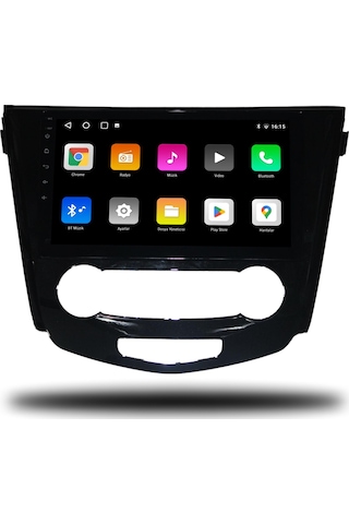 Navigate Nissan X-trail Android Carplay Multimedya 2014-2021 Manuel Klima 4gb Ram + 64gb Hafıza + 8 Çekirdek