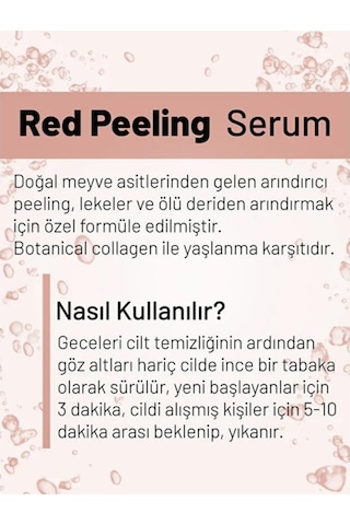 Wiwify Gözenek Sıkılaştırıcı Akne Karşıtı Botanikal Aha Bha Kolajen Peeling Serum 30ml