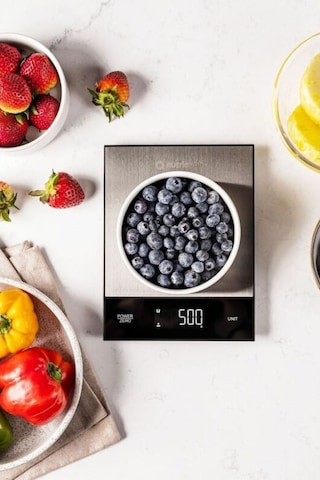 Nutricook 5 Kg Paslanmaz Çelik Dijital Mutfak Terazisi Gümüş