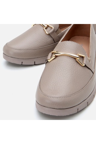 Hotiç Hakiki Deri Vizon Kadın Tokalı Loafer 01ayh306720a450 Vizon-taupe Vizon