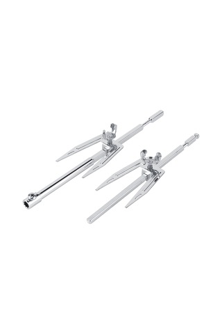 Skycity Stoklu Inox Barbekü Döner Çatal Seti - Tavuk Balık Et Pişirme, Isı Dayanıklı, Hafif Taşınabilir, Kolay Temizlenir Diğer