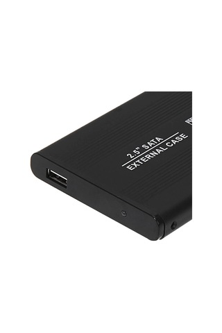 Aubyhe 2.5 İnç Sata Usb2.0 Dış Disk Kutusu, Alüminyum Kasa, 480mbps Hız, Windows/mac Uyumlu, Gümüş