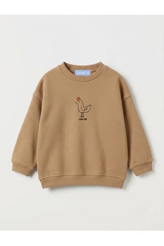Laciel Paris La'cieel Paris Laciel Days Sweatshirt Ballon Paçalı Jeans Krem