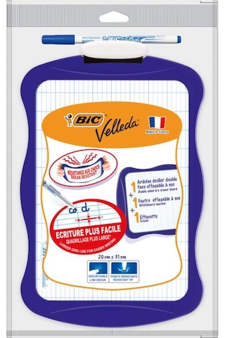 Bic Mini Beyaz Tahta + 1712 Kalem 1 Adet + Silgi