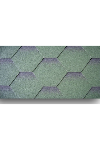 4X4 Safir Shingle Kırmızı / Yeşil 2.61 Metrekare