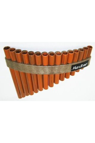 Maxtone Pf15-b Pan Flüt 15 Nota Akortlu 15 Ses Aralığı, Genişletilmiş Nota Gamı, Profesyonel Form Ve Hassas İşçilik