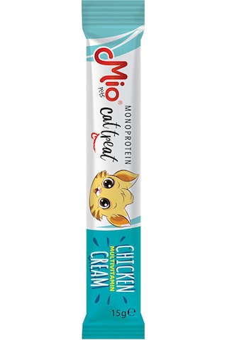 Mio Kedi Ödül Krema - Multivitamin Tavuklu 4'lü Paket
