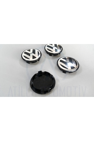 4 X Vw Jetta 1k2 2005-2011 Çelik Jant Göbek Seti 65mm