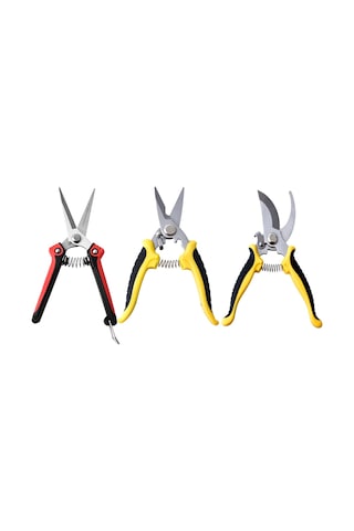 Singree 3 Adet Paslanmaz Çelik Bahçe Budama Makası - Hafif Ve Pratik