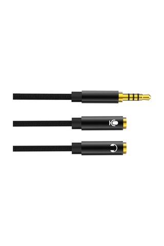 Özel Seri Teknoloji Teçhizat Kablo Nb-r197 3.5mm Ses Ve Mikrofon Bağlantı Kablosu 235mm