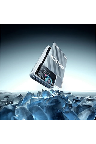 Sharge ICEMAG - Aktif Soğutmalı Manyetik Kablosuz PowerBank - Siyah