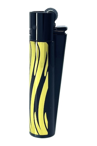 Clipper Metal Özel Elegant Serisi Çakmak - Gilded Flow Siyah