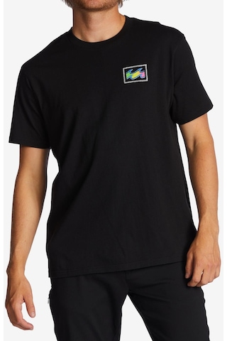 Billabong Abyzt01697-Blk Crayon Wave Ss Erkek T-Shirt 001
