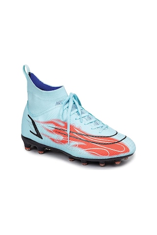 Jump Orthopedix Futbol Boğazlı Çoraplı Bilekli Krampon Spor Ayakkabısı 29676 Mavi