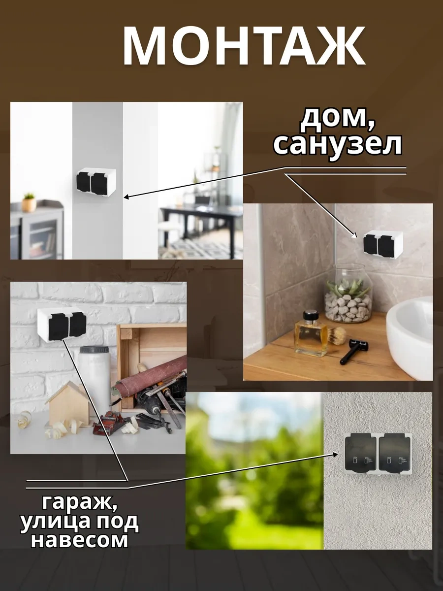 Stekker Kapaklı, Çiftli, Şık Duvar Montaj Priz, Darbe Dayanımlı 172517434 Pst16-12-54