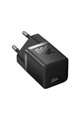 Baseus GAN5 Mini 30W Şarj Cihazı Siyah