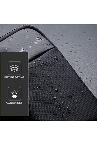 Yaz Sıcak Erkek Omuz Çantası, Göğüs Çantası, Bel Çantası, Kalça Çantası, Çift Cepli, Suya Dayanıklı Ve Eller Serbest Çapraz Çanta