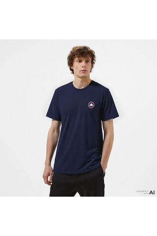 Converse Go-to Mini Patch Unisex Siyah T-shirt