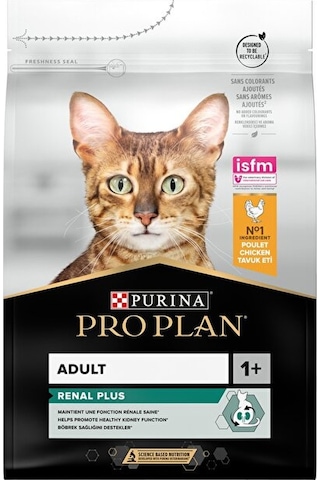 Purina Pro Plan Renal Plus Tavuklu Yetişkin Kedi Maması 3 KG