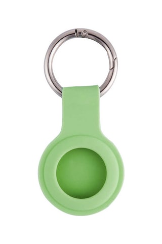 Noktaks - Airtag Uyumlu Silikon Anahtarlık - 01 - Turkuaz