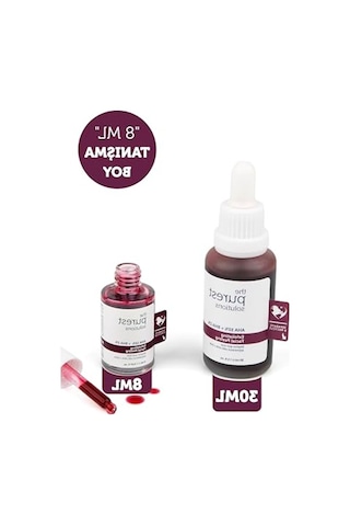 Canlandırıcı Kırmızı Peeling Cilt Serumu, Seyahat Boy 8 Ml