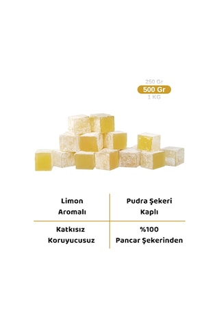 Limonlu Lokum 500 Gr