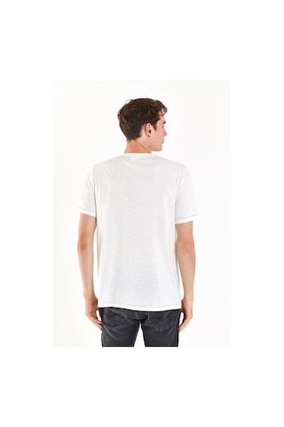 U.s. Polo Assn. Erkek Tişört 50281049-vr019-ekru