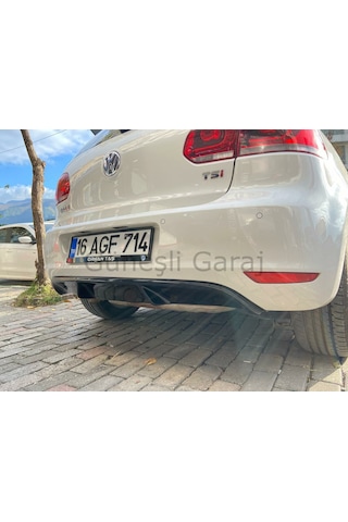 Golf 6 Gtı Difüzör Parlak Siyah