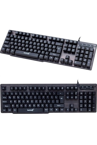 Lennox Lx-t302 Oyuncu Klavye Mouse Set Rgb Işıklı