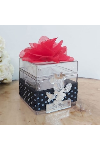 Hayaller Dükkanı Minnie Mouse Şeffaf Kutuda Doğum Günü Hediyesi 15 Adet +3