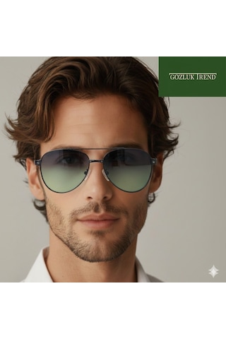 Morlin Bron Morlın Bron 1409 01 59-16-145 Unisex Güneş Gözlüğü Mavi